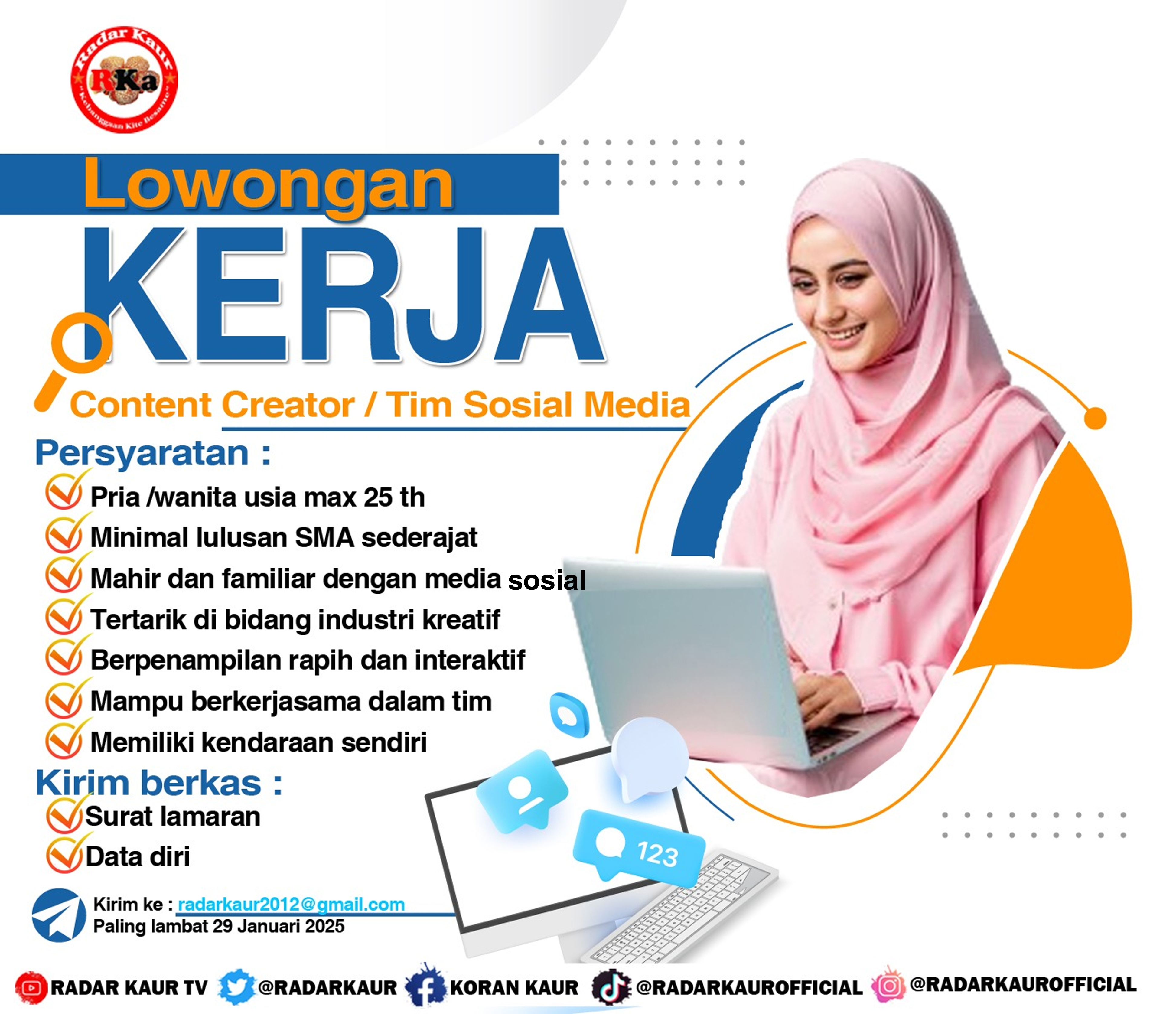 Lowongan conten creator