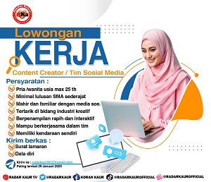 Lowongan conten creator