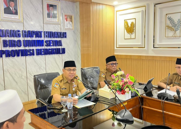 Matangkan Persiapan MTQ Nasional XXXVII 2026, Pemprov Bengkulu Rapat