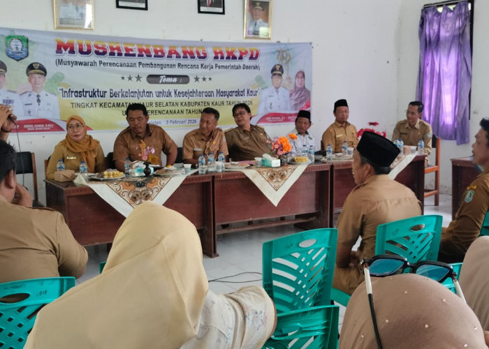 Kaur Selatan Usulkan 9 Item Pembangunan, Normalisasi Sungai Hingga Pelebaran Jalan Lingkungan