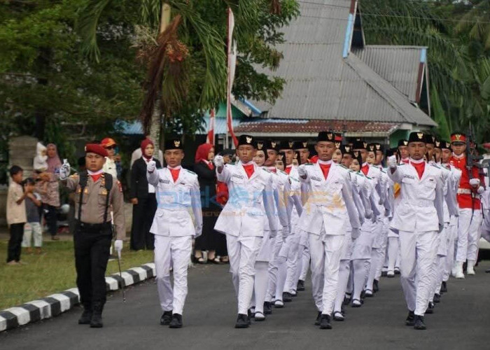 Tugas Tuntas Kibarkan Merah Putih, 40 Paskibraka Bengkulu Selatan Dijanjikan Reward