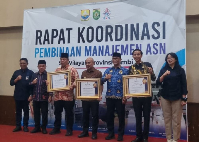 Perdana di Bengkulu, Kaur Terima Penghargaan Manajemen Talenta ASN