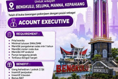 LOKER! PT Ekamas Mora Republik Tbk Bengkulu Buka Posisi Acount Executive, Tertarik Lamar di Sini