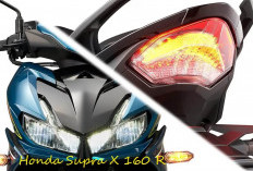 Minyak Irit Tembus 50 Km per Liter, Honda Supra X 160 R 2025 Siap Dibawa Liburan Bareng Keluarga Kecil