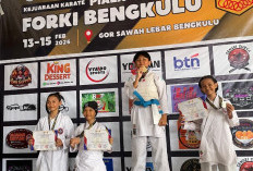 MIN Kaur Utus 5 Murid Kejuaraan Karate,   Nashwa Alya Clareta Dapat Medali Perak
