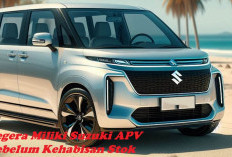 Segera Miliki Suzuki APV Sebelum Kehabisan Stok, Menjelang Nataru 2025