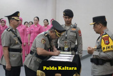 23 Polwan dalam Jabatan Strategis, Kapolda Kaltara Irjen Pol Hary Sudwijanto Melantik Karo SDM