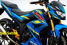 Suzuki Satria F250 cc Berbodi Kekar, Bakal Menjadi Idola Anak Muda Indonesia