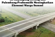 Tol Kayuagung-Betung dan Palembang-Prabumulih Meningkatkan Ekonomi Warga Sumsel