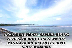 Ingin Berwisata Sambil Buang Stes, Berikut Ini 6 Wisata Pantai di Kaur Cocok Buat Spot Mancing