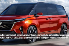 Suzuki APV 2025 Tambah Gagah dan Modern, Cek Keunggulan yang Ditawarkan di Sini