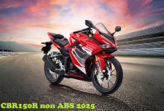 CBR150R Non ABS 2025, Hadir dengan Tiga Warna, Motor Sport Banyak Penggemar