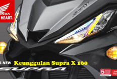 Sudah Lama Dinanti, Ternyata Ini 10 Keunggulan Supra X 160, Lampu LED, Fitur Mewah