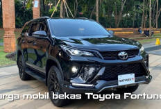 Berapa Sih Harga Mobil Bekas Toyota Fortuner Awal Tahun 2025, Yuk Cek!