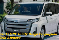 Suzuki MPV Landy Harga Terjangkau Mirip Alphard, Jadi Perbincangan Pencinta Otomotif