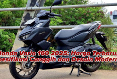Terbaru Mei 2025, Inilah Daftar Lengkap Harga Honda Vario 160 Beserta Spesifikasi Canggihnya!