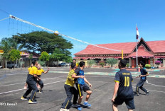 Polres Kaur Gelar Lomba Voli Antar Satuan dan Polsek, Jaga Kebersamaan 