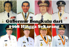 Berdiri 1968, Bengkulu Dipimpin 15 Gubernur, Ini Daftar Namanya, Rohidin Terlama