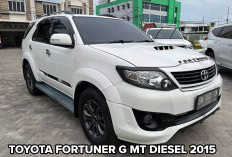 Cicilan 8 Jutaan Mobil Bekas Toyota Fortuner G MT Diesel 2015 Bisa dimiliki! Buruan Cek Simulasi Kreditnya 