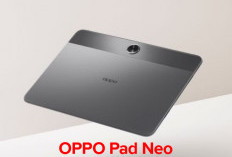 OPPO Pad Neo Tablet Bergaya dan Serbaguna, Desain Ramping dengan Lengkungan Halus