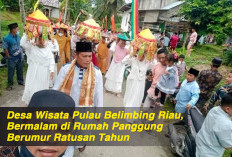 Desa Wisata Pulau Belimbing Riau, Bermalam di Rumah Panggung Berumur Ratusan Tahun