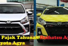 Bingung Pilih Mana? Yuk Simak Dulu Selisih Pajak Tahunan Daihatsu Ayla dan Toyota Agya