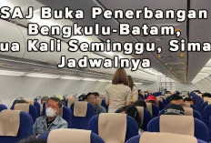 SAJ Buka Penerbangan Bengkulu-Batam, Dua Kali Seminggu, Simak Jadwalnya