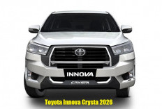 Riew Wajah Baru Toyota Innova Crysta 2026 MPV Premium dengan Fitur Safety Sense
