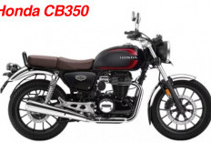Terbaru, Motor Klaksi Honda CB350  Sediakan Banyak Pilihan Warna 