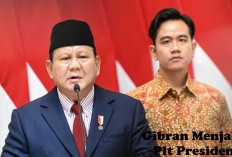 Baru 2 Pekan Dilantik, Presiden RI Bakal Dijabat Plt, Gibran Gantikan Prabowo Jadi Presiden, Ini Aturannya