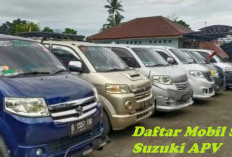 Daftar Mobil Sekelas Suzuki APV, Tentukan Pilihan Anda Sekarang