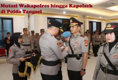 Mutasi Polri: Wakapolres hingga Kapolsek di Polda Tangsel Berganti, Ini Nama-namanya!