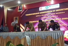 Perkuat Integritas Pidana Kerja Sosial, Seluruh Kada Bengkulu Teken MoU dengan Kejaksaan 