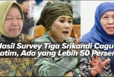 Hasil Survey Tiga Srikandi Cagub Jatim, Ada yang Lebih 50 Persen 