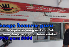 Honorer Bengkulu Selatan Diminta Bayar Uang Muka Rp 25 Juta untuk Syarat Lulus PPPK Guru 2024