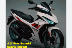 All New Suzuki Satria 180RR Motor Bebek Underbond Tangguh, Pesaing Berat Honda Sonic