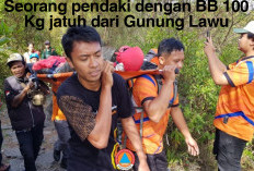 Seorang Pendaki dengan BB 100 Kg Jatuh dari Gunung Lawu, Begini Kondisinya