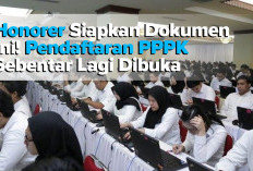 Honorer Siapkan Dokumen Ini! Pendaftaran PPPK Sebentar Lagi Dibuka