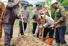 Polres Bengkulu Selatan Tanam Jagung Serentak, Dihadiri Kapolri dan Menteri Pertanian RI