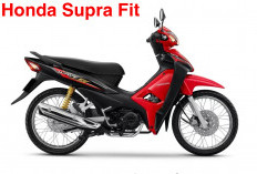 Honda Supra Fit Baru 2025 Knalpot Mirip Milik   Yamaha Jupiter Lama, Gagahnya Menggoda!