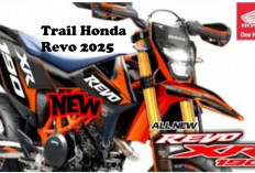 Motor Cross Trail Honda Revo 2025 Gagah dan Stylish, Ini Spesifikasinya