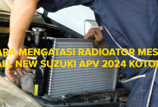 Radiator All New Suzuki APV 2024 Kotor dan Berkarat! Berikut 10 Cara Mengatasinya