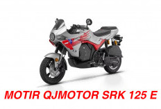 QJMotor SRK 125 E Motor Sport  Matic, Berdesain Motor Klasik