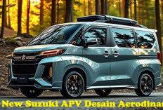 Selain Stylish Abis, All New Suzuki APV Desain Aerodinamis, Mampu Tingkatkan Kecepatan