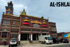 Ornamen Unik Khas Budaya Lampung, Masjid Jami Al-Ishlah Berdiri Megah dan Tempat Singgah Musafir 