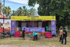 Layani Pemudik dan Beri Rasa Aman, Pos Pelayanan Lebaran Polres Kaur di Benteng Harapan Rampung 