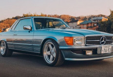 Mercedes-Benz 450 SLC Mobil Dua Pintu Ikonik, Klasik, Harga Ratusan Juta