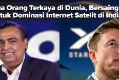 Dua Orang Terkaya di Dunia, Bersaing untuk Dominasi Internet Satelit di India