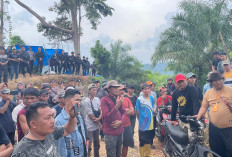 Sempat Menginap di Lahan PT DSJ, Masyarakat Kedurang Akhirnya Bubarkan Diri 