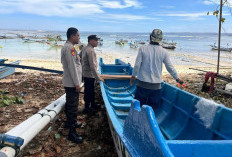 Anggota Polsek Muara Nasal Datangi  TPI, Pesan Ini Disampaikan ke Nelayan